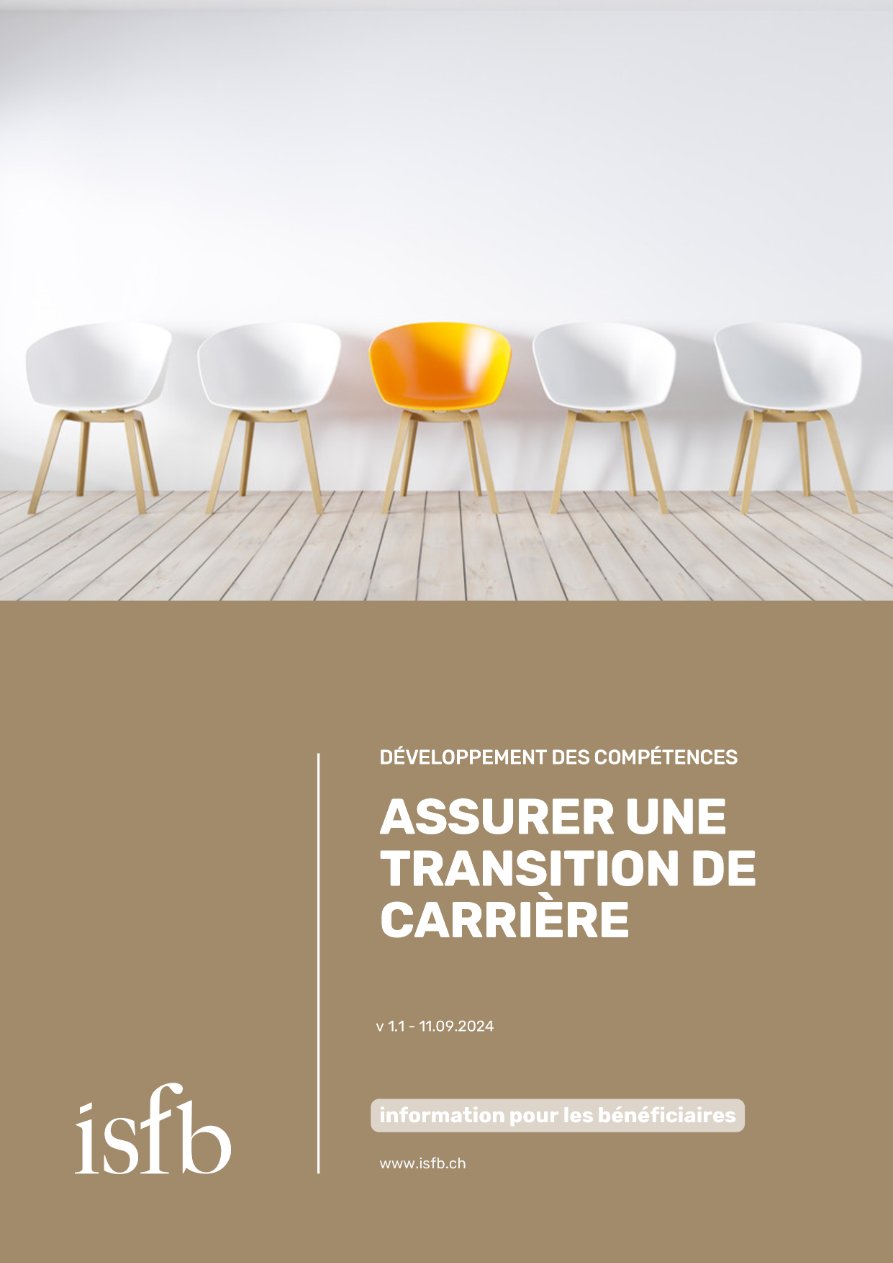 Assurer une transition de carrière