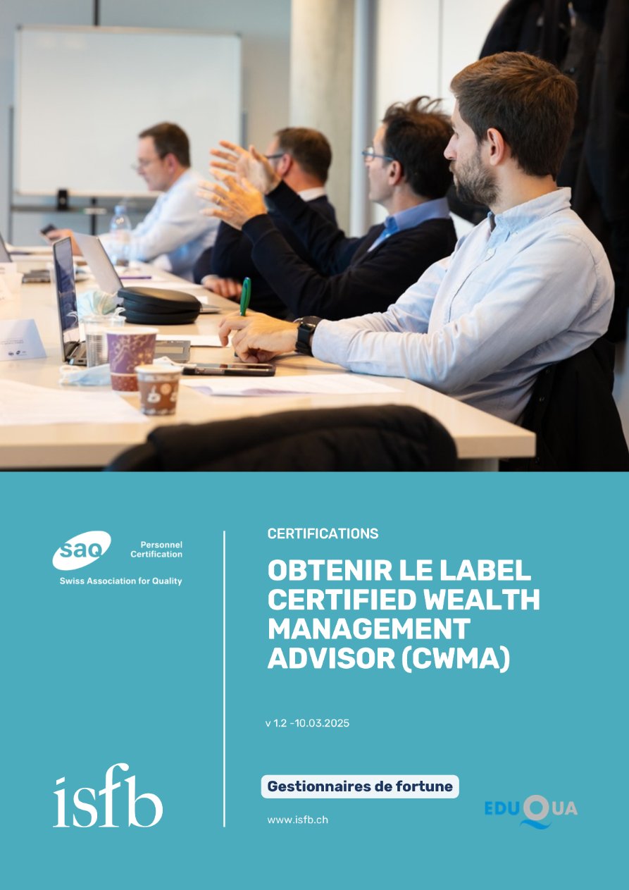 Obtenir le label SAQ CWMA